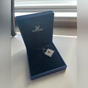 Swarovski Crystal Lock Necklace